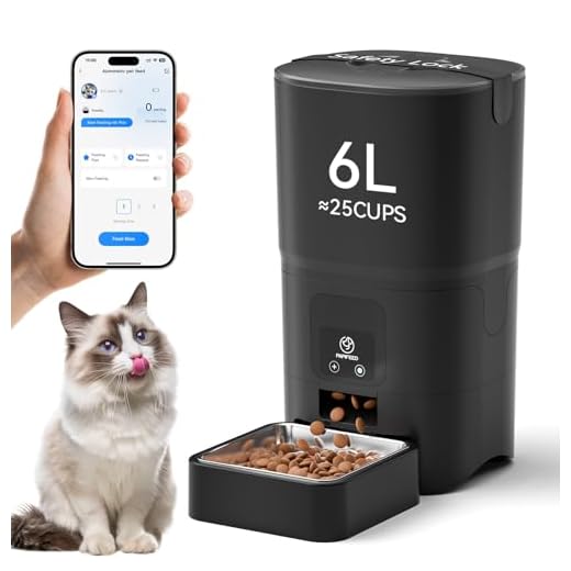 PAPIFEED Automatic Cat Feeder with APP