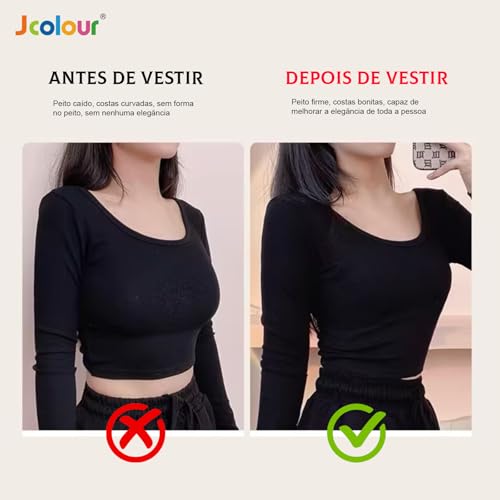 Top Academia Fitness Nadador Com Bojo Removivel Suplex Treino Roupas Femininas (BR, Alfa, GG, Regula