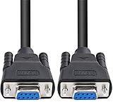 DB9-Adapterverlängerung für Buchse zu Buchse mit Schrauben an jedem Ende, um eine einfache und solide Verbindung für eine stabile Datenkommunikation zu gewährleisten