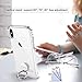 Chitri iPhone Xs Max Clear Case,[Two-Way Stand] with Ring Grip Holder Kickstand Hard Back Soft TPU Bumper Slim Shockproof Protective Cover for Apple iPhone Xs Max 6.5 inch
