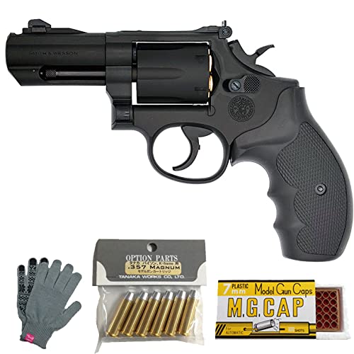 Amazon.co.jp: タナカワークス S&W M19 PC K-comp Ver.3 HW ブラック 3 