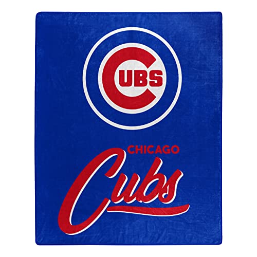 Northwest Chicago Cubs Micro-Raschel MLB Blanket (060 Series) (50
