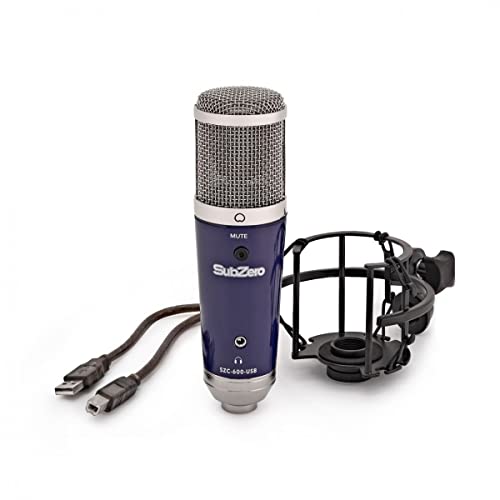 SubZero USB Mic - Professional Condenser Podcast Microphone