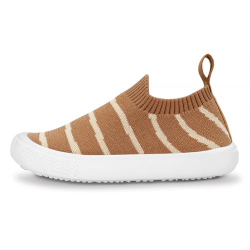 Image of JAN & JUL Slip-on Knit Shoes, Machine Washable and Lightweight Sneakers for Toddler Boys and Girls