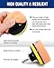 WORKPRO 3 Inch Drill Buffing Pad Kit - 11 Pcs Car Foam Polishing Pads Set, Drill Buffer Polisher Attachment Buffing Kit for Car Polishing, Waxing, Sealing Glaze