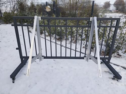 Technaxx TX-227 Staffe Da Balcone Per Supporto Pannello Solare Fotovoltaico - 3