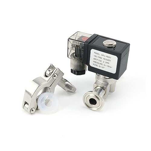 Électrovanne inox G 1/4 DN8 VX2120-08-SS-NC 220VAC pour contrôle de fluide - 4