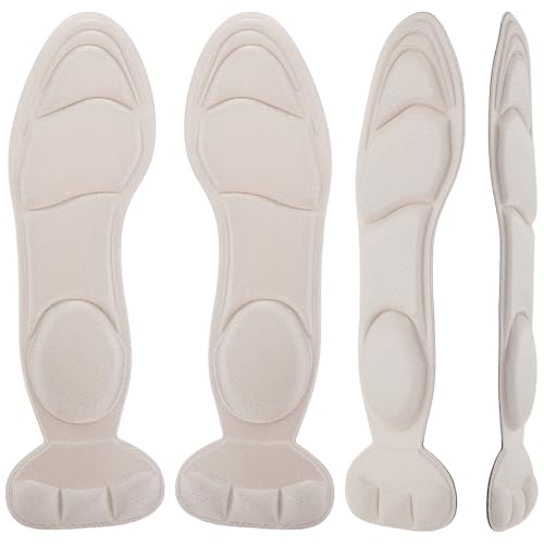 2 pares plantillas esponja masaje para calzado miniatura 1