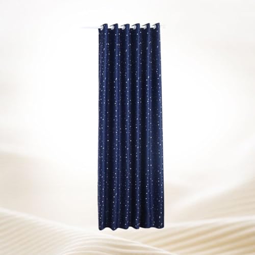 Rideau perforé bleu motif étoile délicat pour mariage chic - 8