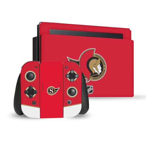 Skin Vinyle NHL Ottawa Senators pour Console Nintendo Switch et Dock