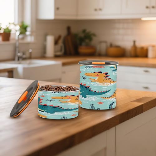 Envase Hermético para Café de Acero Inoxidable 17 oz miniatura 7