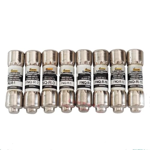 Fusible temporisé céramique FNQ-R-5 600V cartouche protection transformateur moteur triphasé
