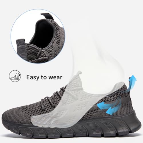 Image of Men Walking Running Tennis Sneakers Non Slip