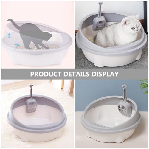 ABOOFAN Caja de arena para gato cubierta miniatura 5