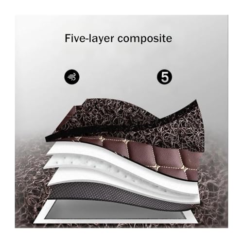 Tapis de sol en cuir imperméable Hyundai Sonata moquette auto
