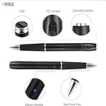 DDLC-1080P-Full-Hd-Pen-Camera-100-Minutes-Pen-Battery-Life-Pocket-Security-Indoor-Outdoor-Body-Camera-with-Video-Audio-Recording-Secret-Pen-Recorder-with-Free-OTG-Cable-Pen-Camera