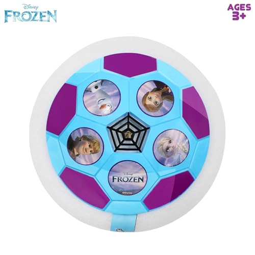 Image of SKOODLE Frozen Air Soccer Ball Non Rechargeable Battery Powered Hover Football, Indoor Electric Smart Air Football for Boys and Girls. Fun Game for Kids - For Birthday Gift