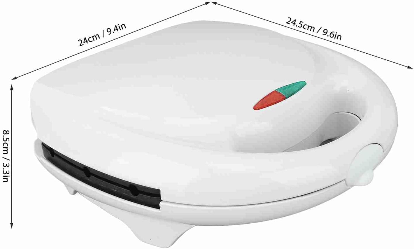 750W Corn Dog Machine Non Stick Makes 6 Mini at Once Waffle Hot Dog Cooker for Home Kitchen