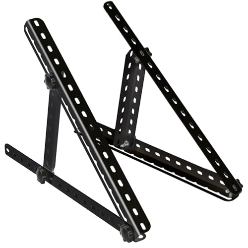 Solar Panel Mount 16inch with Foldable Tilt Legs Adjustable Solar Panel Tilt Mount Brackets Set...