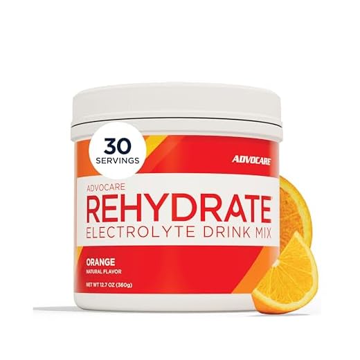 AdvoCare Rehydrate Electrolyte Drink Mix - Electrolytes Powder - Orange - 12.7 oz