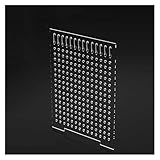 Acrylic Fish Tank Divider: Made from high-quality Acrylic, this divider offers durability with low maintenance. With over 92% light transmittance, it ensures excellent visibility of your aquatic environment. Perfect for separating fish or creating un...