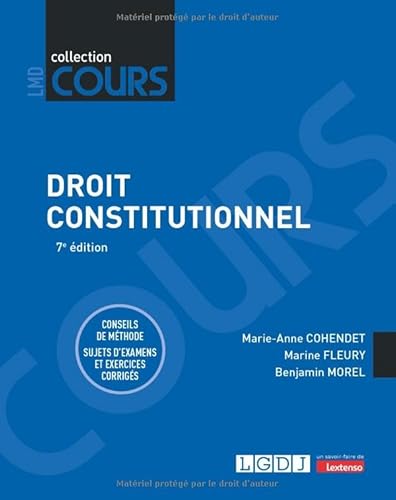 livre Droit constitutionnel: Conseils de méthodes. Sujets d'examens et exercices corrigés