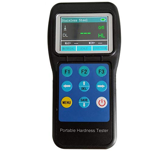 Image of Portable hardness testers can measure materials: steel and cast steel, alloy tool steel, gray cast iron, ductile iron, cast aluminum alloy, copper-zinc alloy (brass), pure copper, forged steel (KH190)