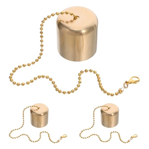 Cabilock 3 apagavelas: Extintor Decorativo de latón para lámparas de Aceite. Apagallamas Vintage para decoración del hogar.