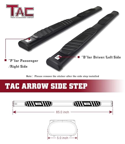 Estribos laterales TAC para camioneta Silverado Sierra miniatura 7