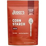 Judee’s Corn Starch 2.5 lb - 100% Non-GMO and Just One Ingredient - Gluten-Free and Nut-Free - Great Thickener for Sauces, Soups, and Gravies - Lighten Gluten Free Cake or Bread Texture