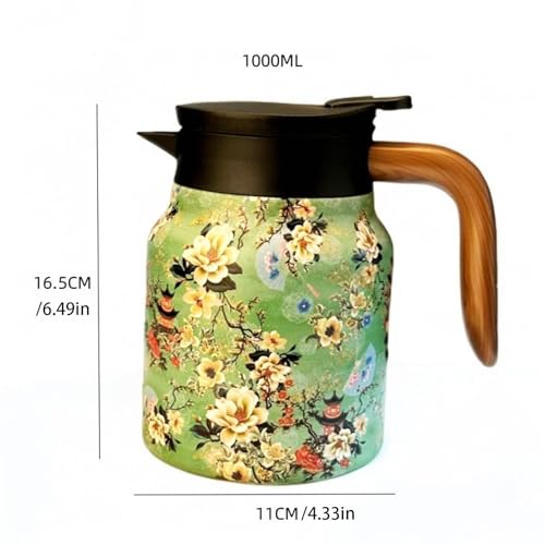 Carafe à thé longue durée et récipient à boisson thermique double paroi - 6