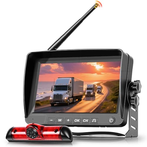 Hodozzy Caméra de Recul sans Fil Kit pour Fiat Ducato