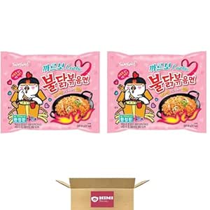 SY Ramen Noodle Variety Pack - 2 Jjajang Buldak Korean Noodles