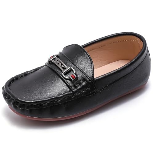 Mocassins garçon et fille slip on chaussures l'école plates confort
