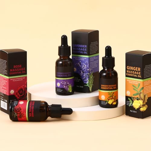 Aceites Esenciales de Lavanda, Rosa y Jengibre 30ml miniatura 4