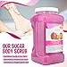 SPA REDI – Sugar Body Scrub, Sensual Rose, 128 Oz, Exfoliating, Moisturizing, Hydrating and Nourishing, Glow, Polish, Smooth and Fresh Skin - Body Exfoliator