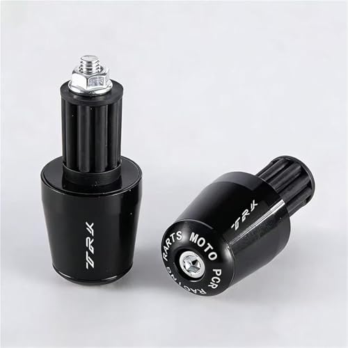 Poignées de Capuchon Fin Guidon Benelli TRK 502 Anti Vibration et Protection Embout CNC