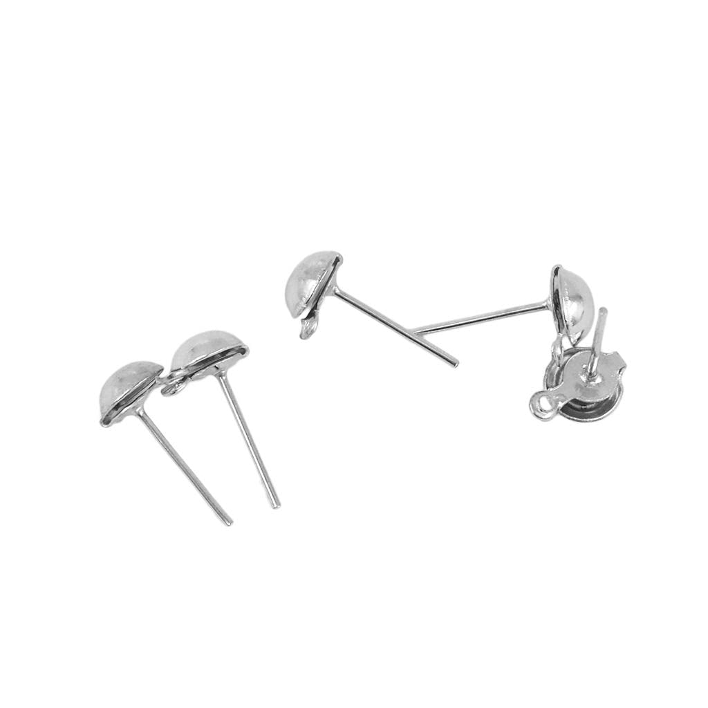 See full amazon price history chart for Drunkers 100 Pieces Half Round Earrings Blanks Base Cabochon Settings Findings Silver Drunkers 100 Pieces Half Round Earrings Blanks Base Cabochon Settings Findings Silver (B09ZVBH65L) Amazon Price History, Amazon Price Tracker