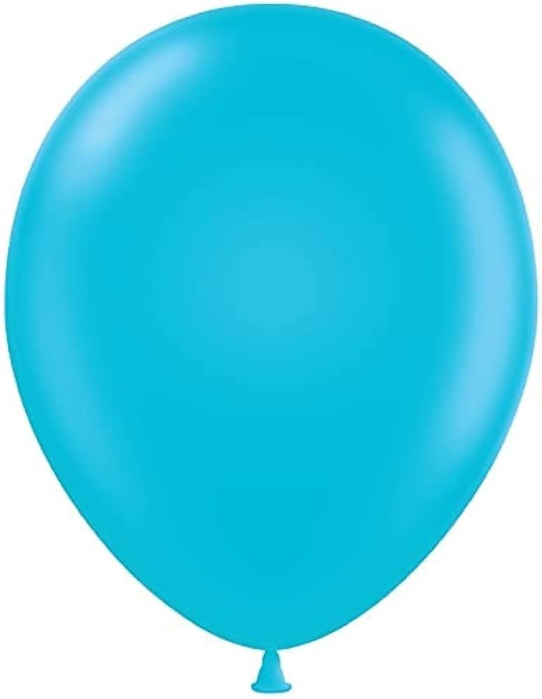 Tuftex 5" Turquoise Latex Balloons (50 Ct)