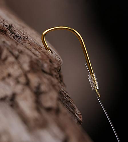 image for GuaziV Fishing Hooks Mono Line, Super Strong Sharp Fishing Hook Tie-in