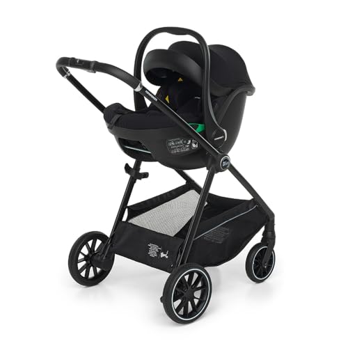 Foppapedretti Trio Divo I-Size, Sistema Modulare Combinato per Bambini, Navicella Passeggino e Seggiolino auto I-Size, Chiusura Self Standing, conforme ECE R129, Maneggevole Compatto Leggero, Chic - 6