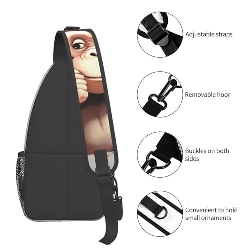 Bolso Hombre Cross Chest Bandolera Para Senderismo miniatura 5