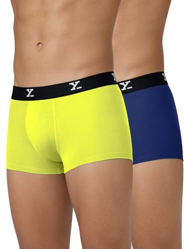 Image of XYXX Cloudsoft Micromodal Shuffle Trunks for Men, Pack of 2