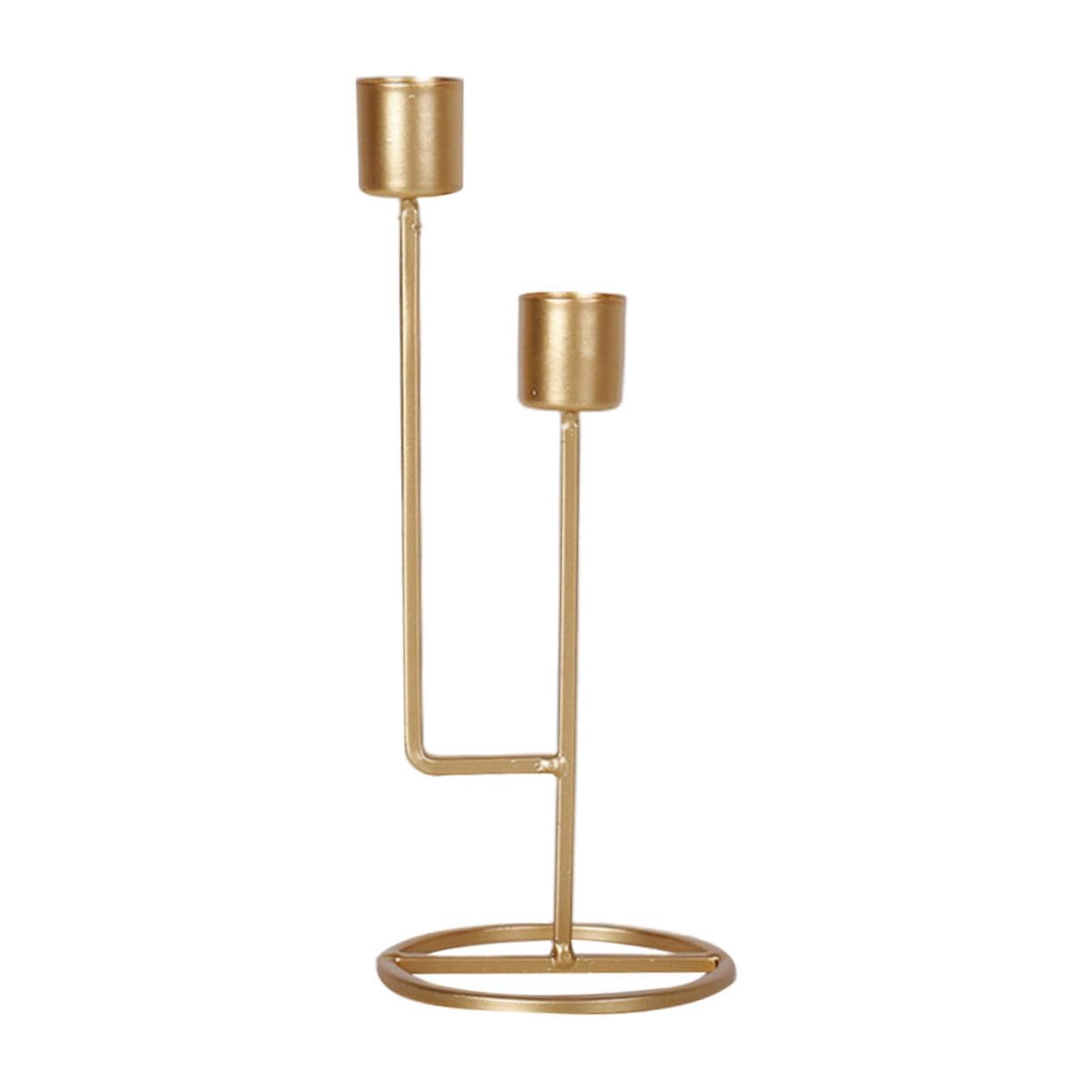 Portacandele In Vetro Stile Vintage ABOOFAN | Decorazione Da Tavolo Per Matrimoni, Ristoranti E Feste | Adatto Per Candele A Colonna E Tea Light - 2