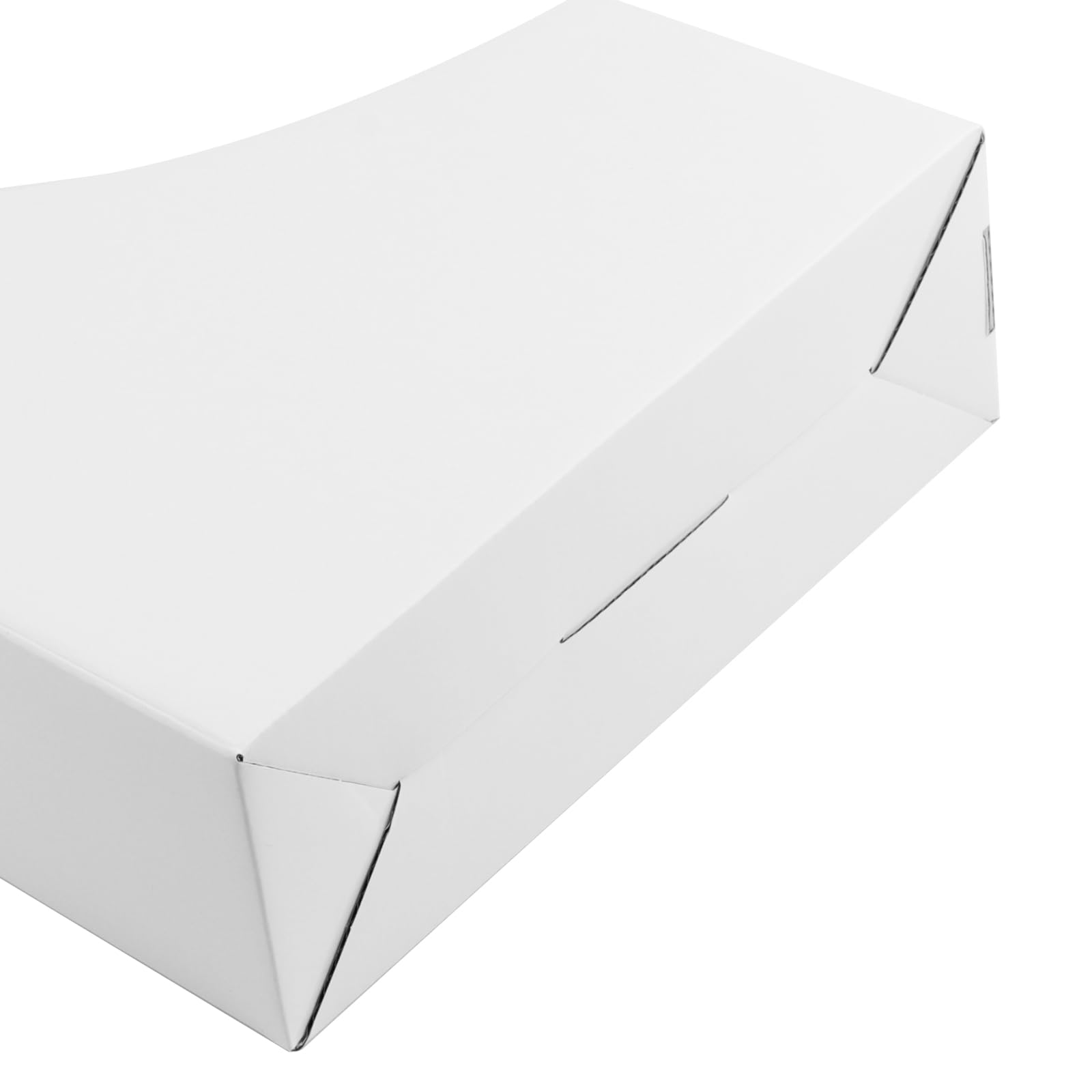 SINJEUN 18 Carpetas de Cartón Blanco A4, 26 x 9 x 27 cm, Organizador de Escritorio para Oficina y Hogar