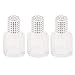 Produktbild F Fityle 3pcs Kristallglas Ananas Design Leer Nachfüllbar Parfüm Duft Sprühflasche Reisegröße