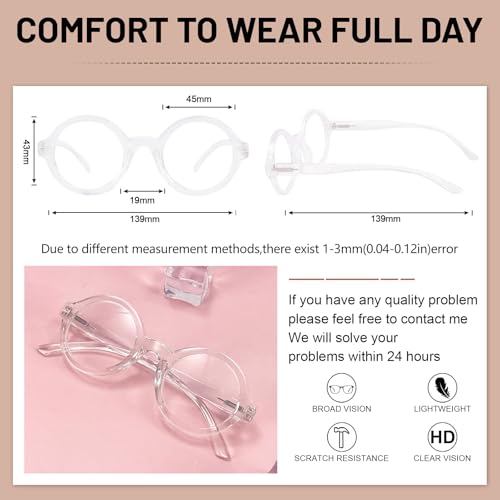 Image of OCCI CHIARI Stylish Reading Glasses Women's Readers Comfort Eyeglasses
