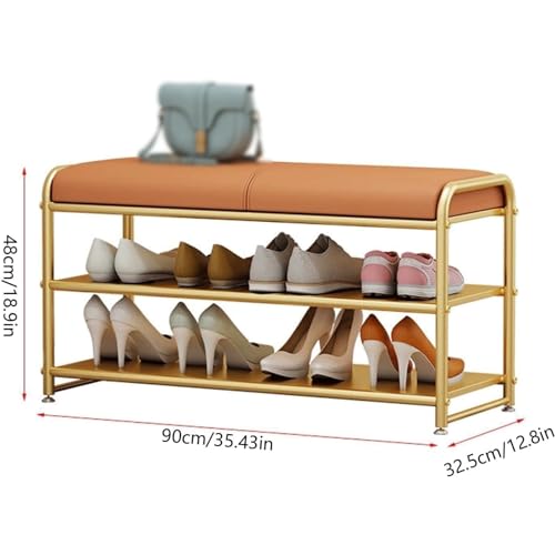 Banc de chambre à coucher et meuble de rangement pour optimiser les petits espaces