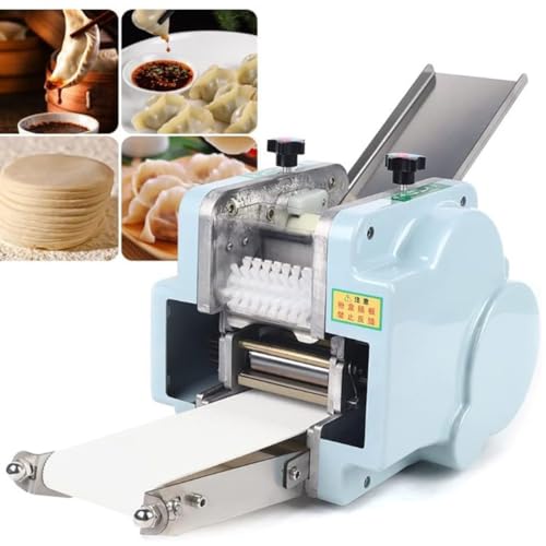 Wonton Pi faisant la machine automatique de machine d'emballage de raviolis de peau de Gyoza commercial/maison, machine d'emballage de raviolis électrique...