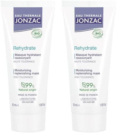 Eau Thermale Jonzac - REHYDRATE - Masque hydratant ressourçant (Lot de 2)